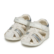 Sandalo Geox Macchia Bimba - Bianco