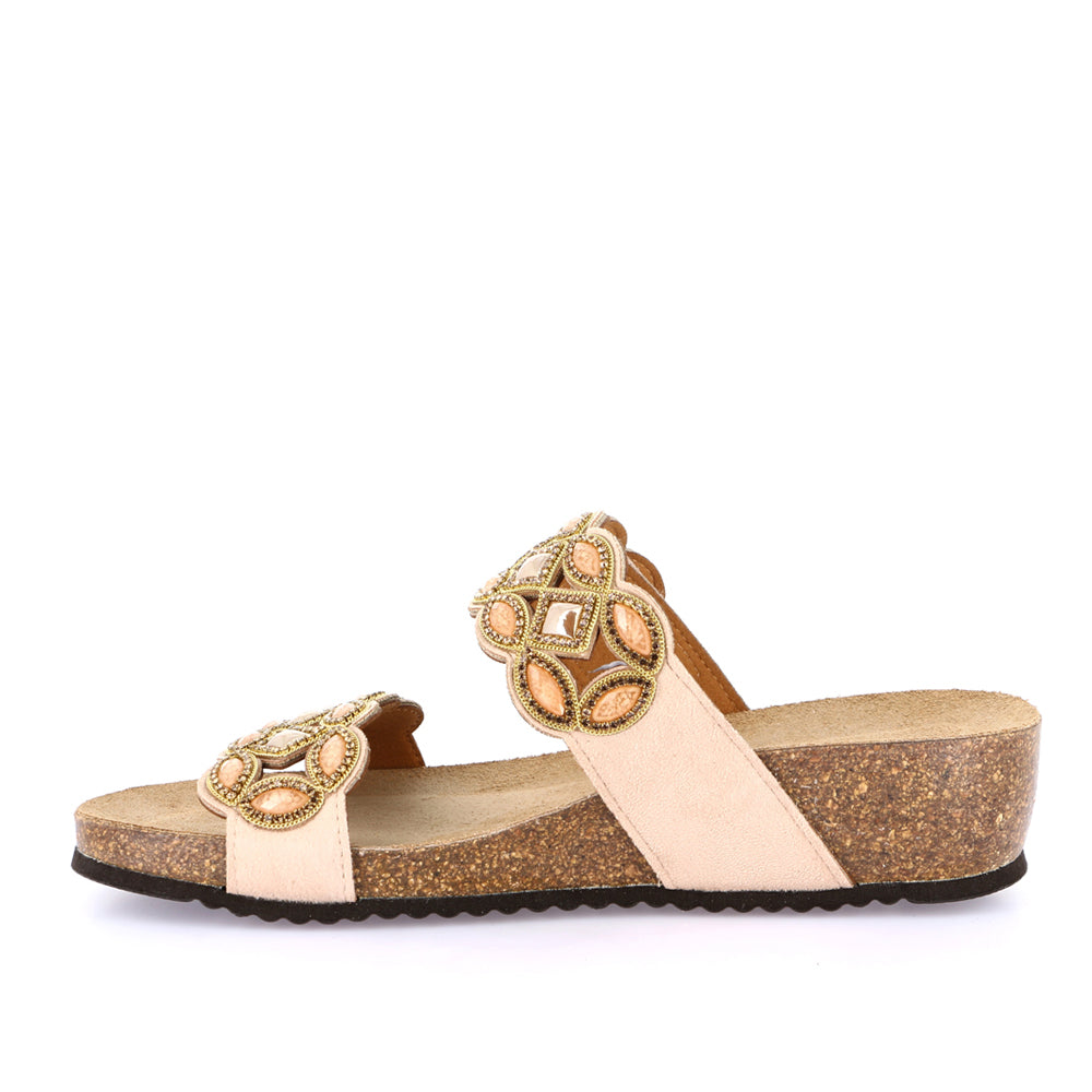 Sandalo Grunland 70 Memi Donna - Beige