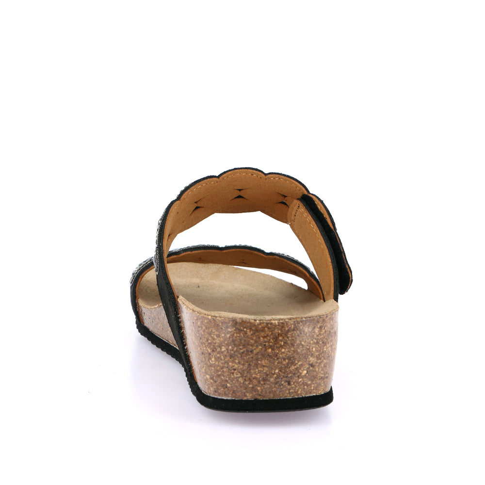 Sandalo Grunland 70 Memi Donna - Nero