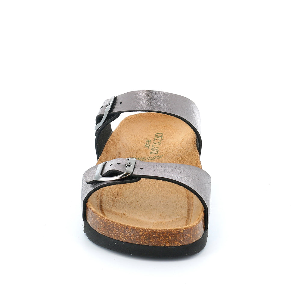 Sandalo Grunland 11 Hola Donna - Grigio