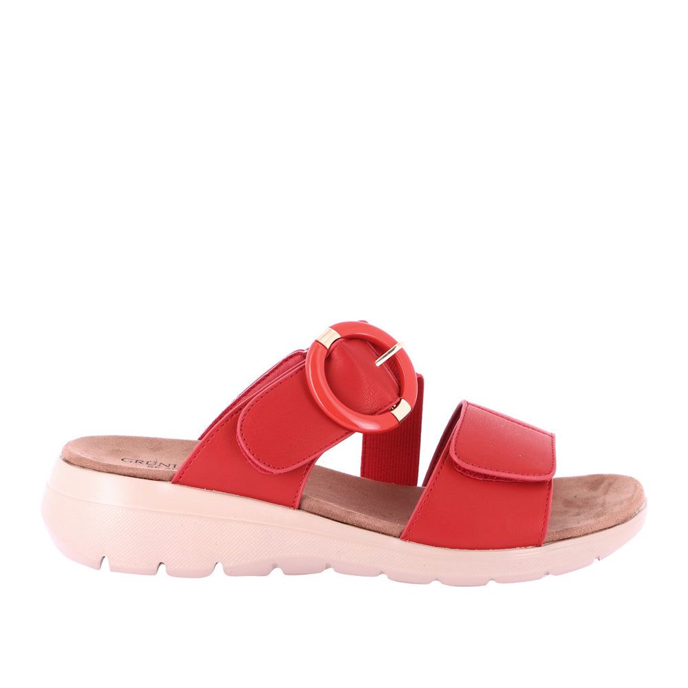 Ciabatta Grunland C9 Dema Donna - Rosso