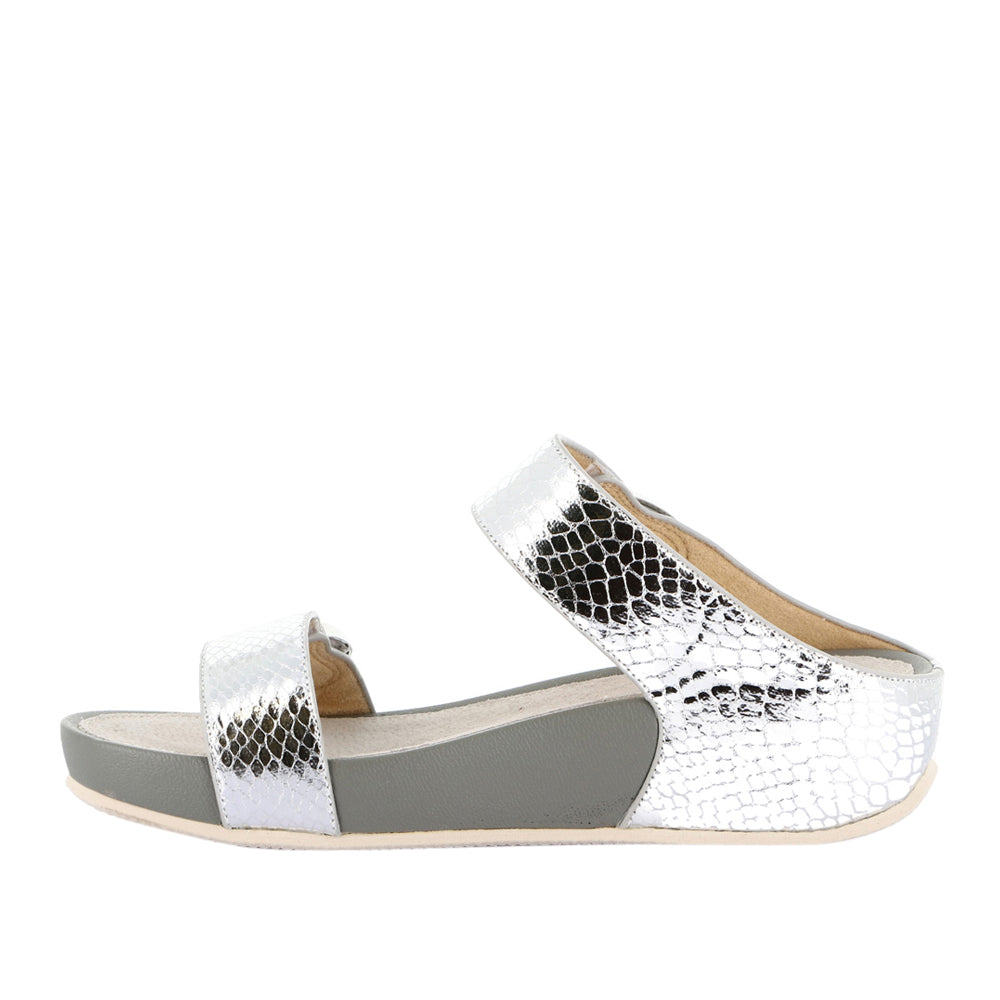 Sandalo Grunland C9 Dira Donna - Argento