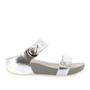 sandalo grunland c9 dira donna argento 3619131