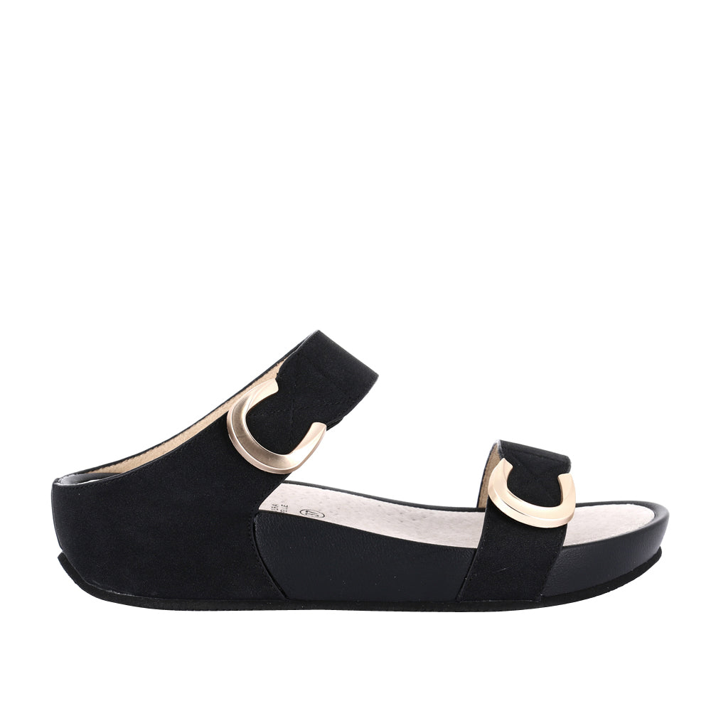 Sandalo Grunland C9 Dira Donna - Nero