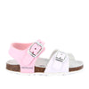 sandalo grunland 40 aria bimba bianco 7446931