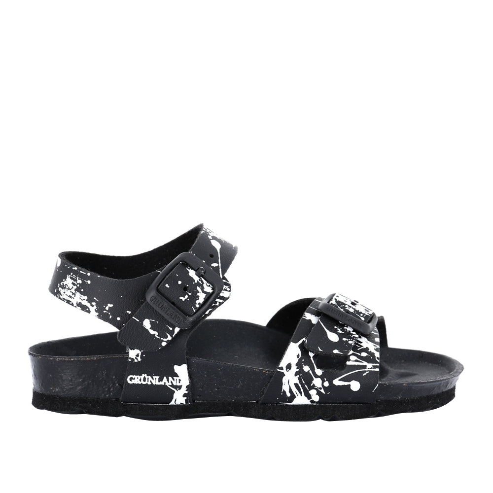 Sandalo Grunland 40 Luce Bambina - Nero