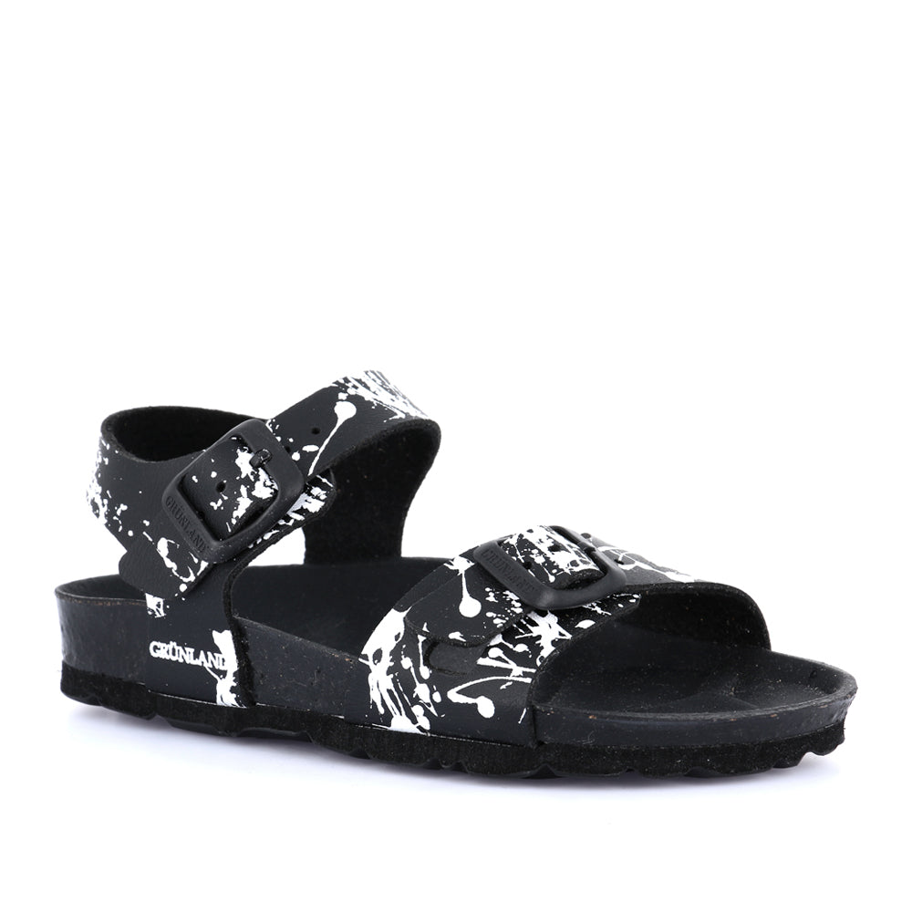 Sandalo Grunland 40 Luce Bambina - Nero