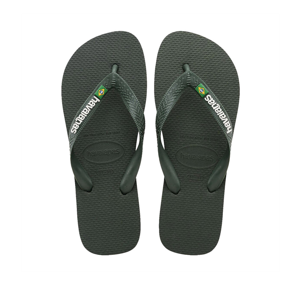 Ciabatta Havaianas Brasil Uomo - Verde