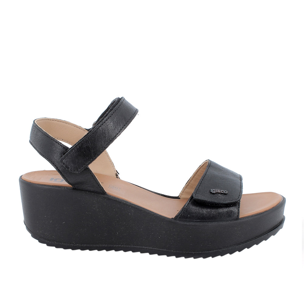 Sandalo Igi&Co Donna - Nero
