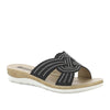 sandalo inblu donna nero 8176454