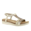 sandalo inblu donna oro 7643994