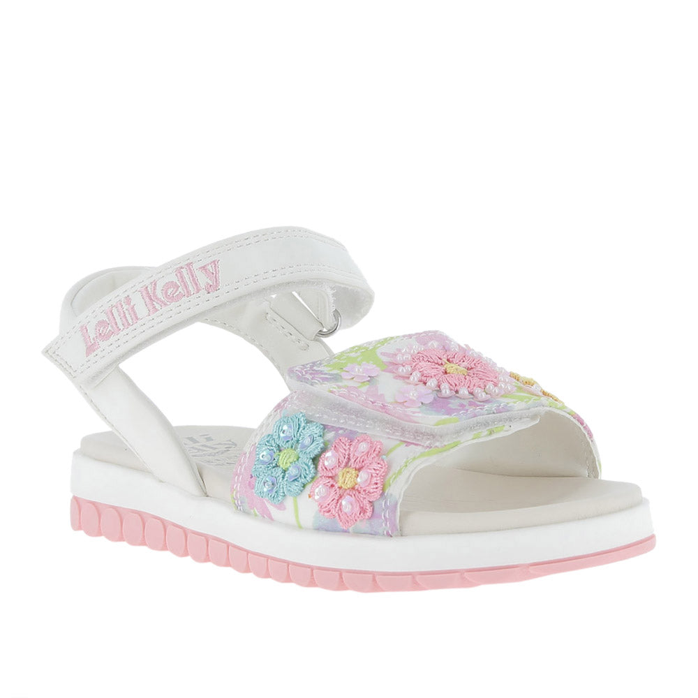 Sandalo Lelli Kelly Eloise Bambina - Bianco