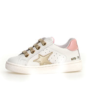 Sneakers Naturino Pinn Zip Bambina - Bianco