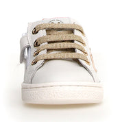 Sneakers Naturino Pinn Zip Bambina - Bianco