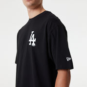 T-Shirt New Era Los Angeles Dodgers Uomo - Nero
