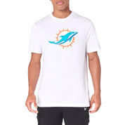 T-Shirt New Era Miami Dolphins Uomo - Bianco