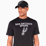 T-Shirt New Era San Antonio Spurs Uomo - Nero