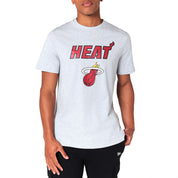 T-Shirt New Era Miami Heat Uomo - Grigio