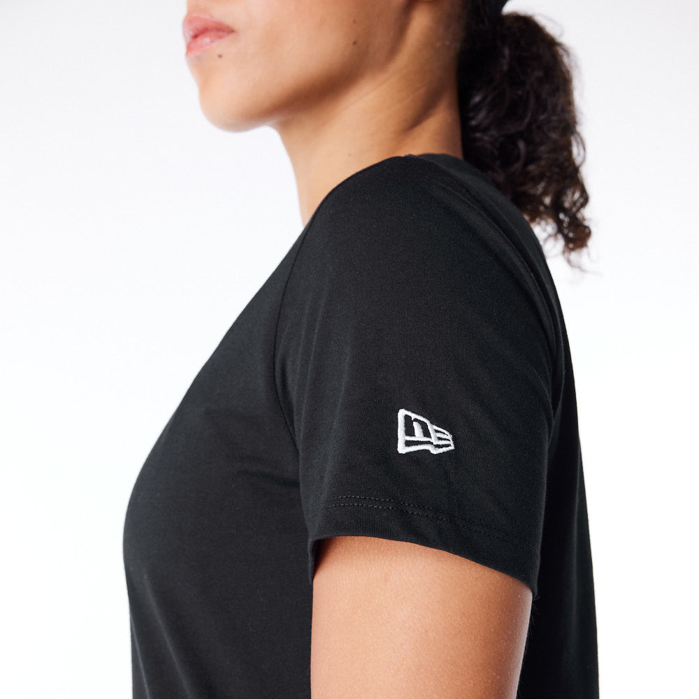 T-Shirt New Era New York Yankees Donna - Nero