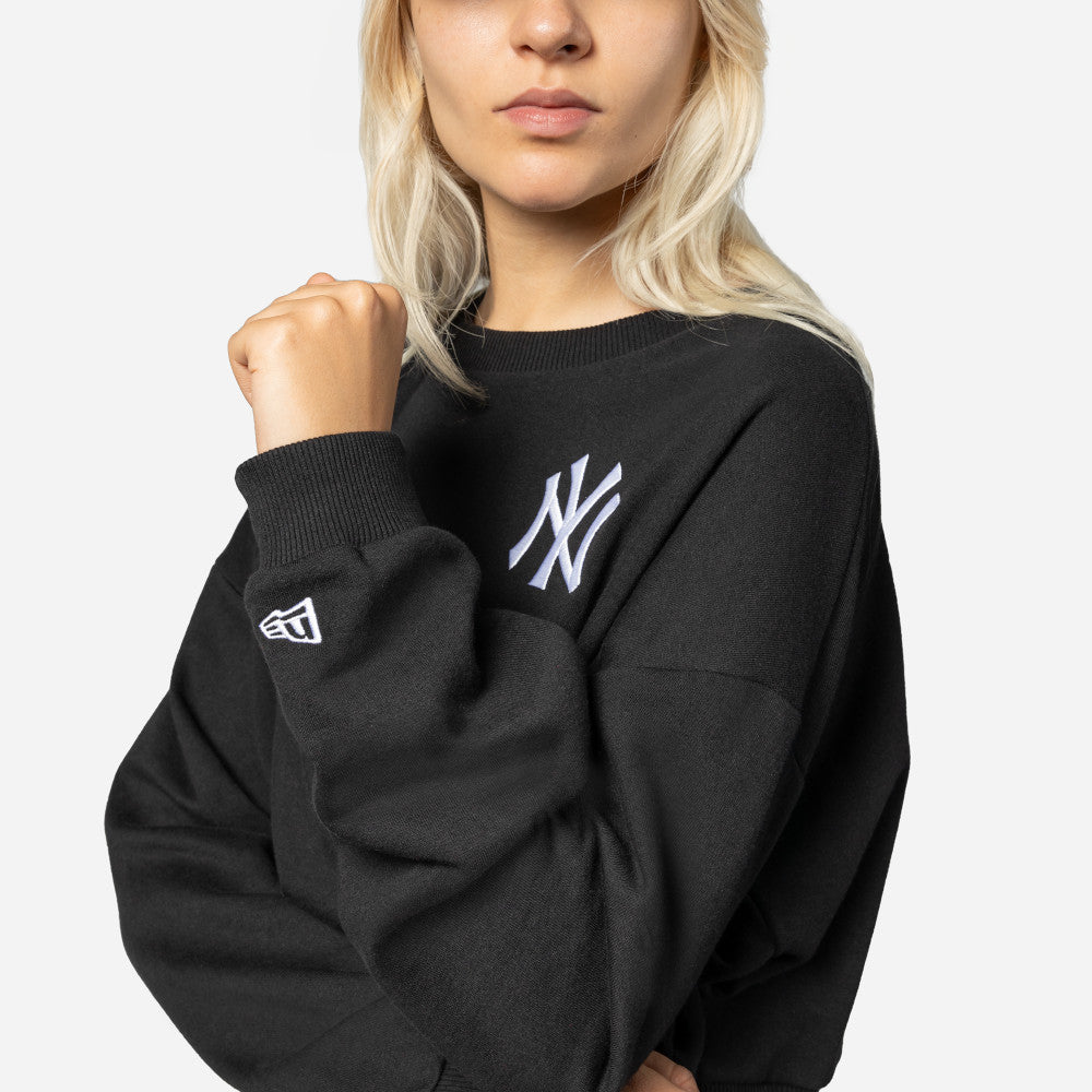 Felpa New Era New York Yankees Donna - Nero