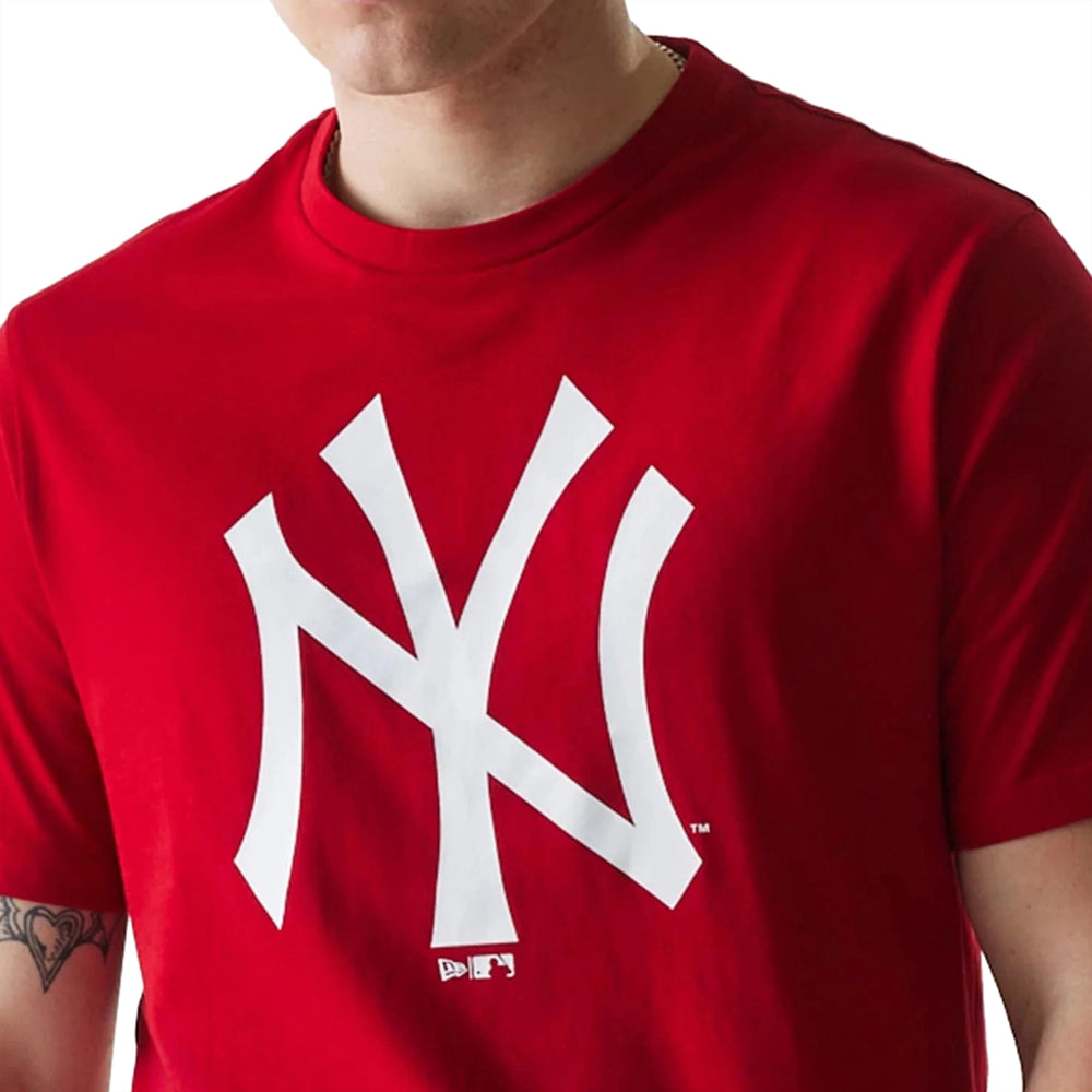 T-Shirt New Era New York Yankees Uomo - Rosso