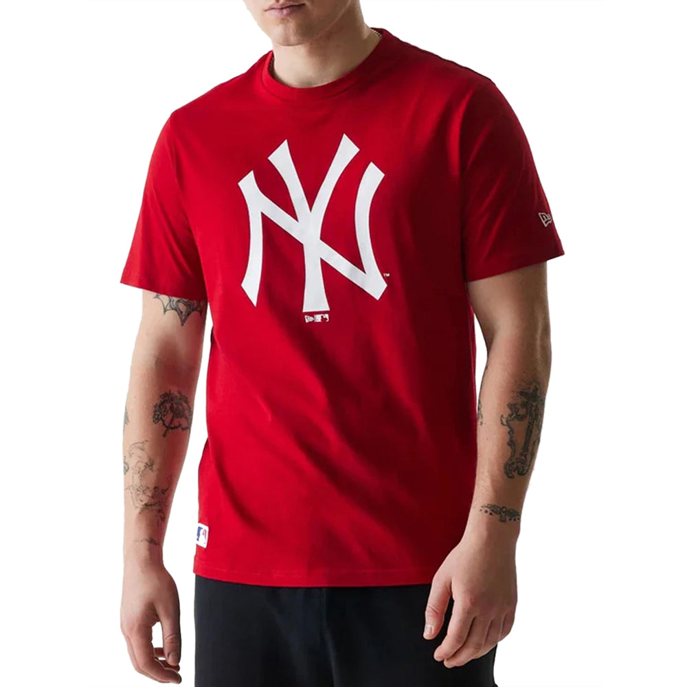 T-Shirt New Era New York Yankees Uomo - Rosso