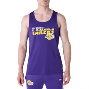 Canotta New Era Los Angeles Lakers Uomo - Viola