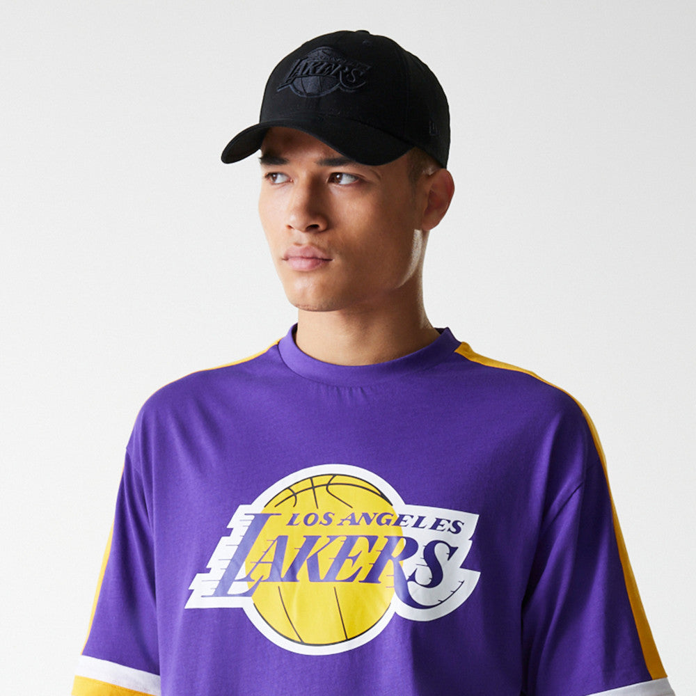 T-Shirt New Era Los Angeles Lakers Uomo - Viola
