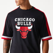 T-Shirt New Era Chicago Bulls Uomo - Nero