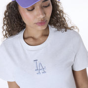 T-Shirt New Era Los Angeles Dodgers Donna - Bianco