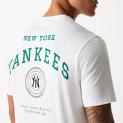 T-Shirt New Era New York Yankees Uomo - Bianco