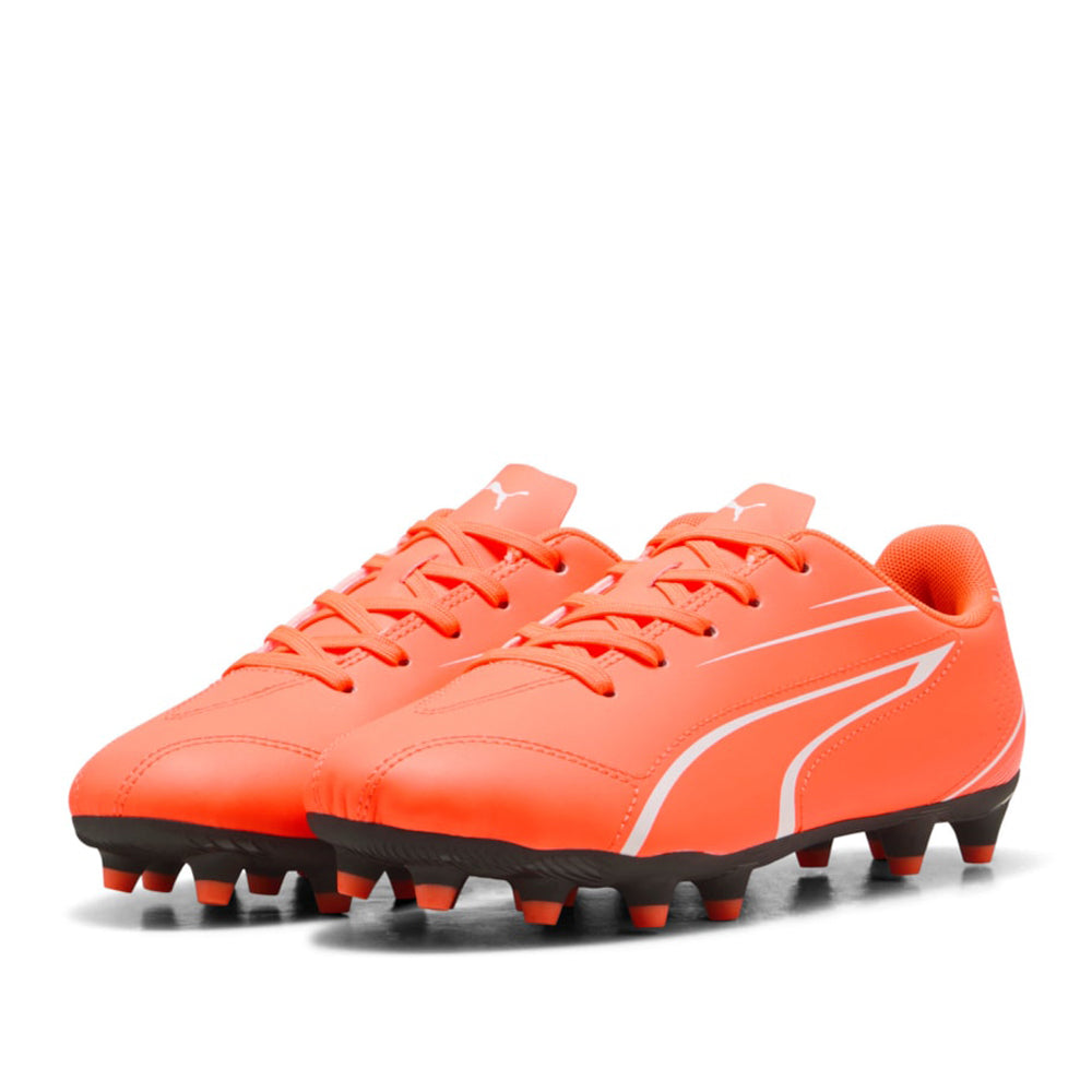 Scarpa Calcio Puma Vitoria Fg/ag jr Unisex Ragazzo - Arancione