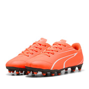 Scarpa Calcio Puma Vitoria Fg/ag jr Unisex Ragazzo - Arancione