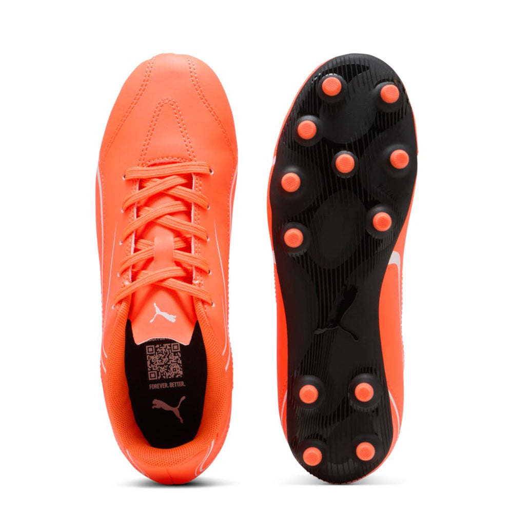 Scarpa Calcio Puma Vitoria Fg/ag jr Unisex Ragazzo - Arancione