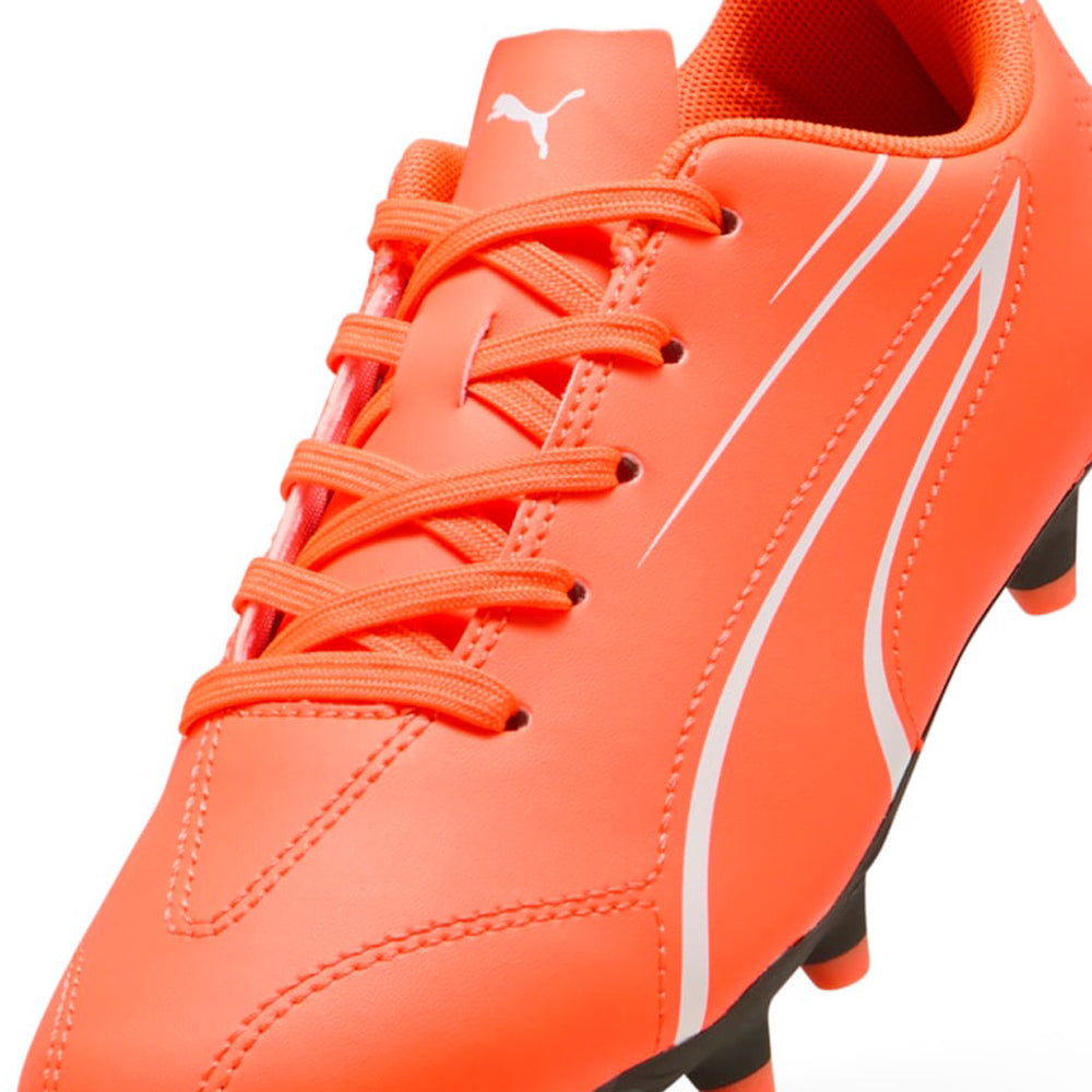 Scarpa Calcio Puma Vitoria Fg/ag jr Unisex Ragazzo - Arancione
