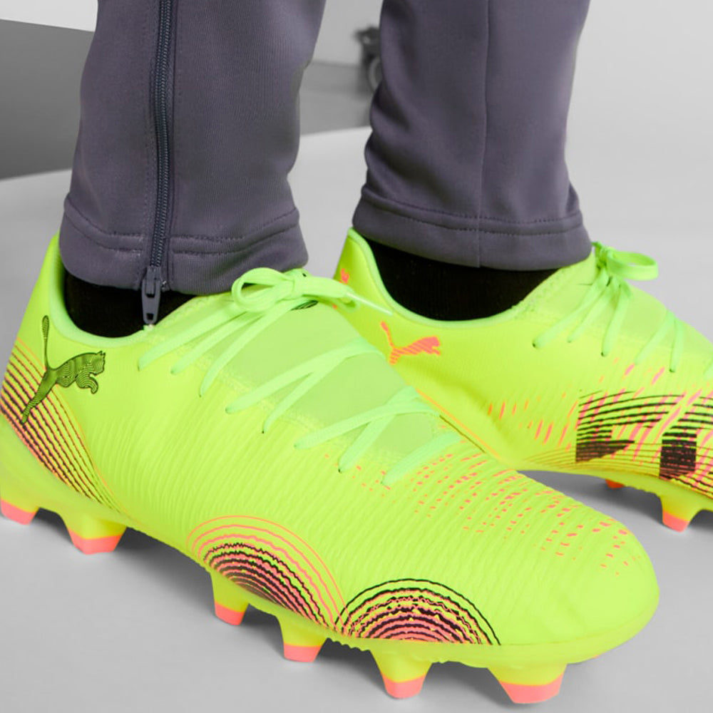 Scarpa Calcio Puma Future 8 Play Fg/ag Unisex Adulto - Giallo