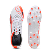 Scarpa Calcio Puma Ultra 5 Play mg Unisex Adulto - Bianco
