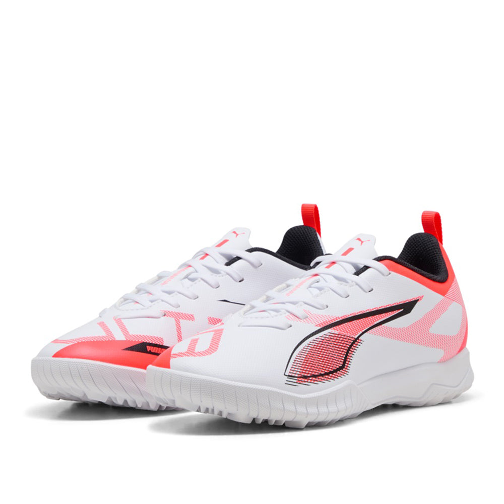 Scarpa Calcetto Puma Ultra 5 Play Tt jr Ragazzo - Bianco