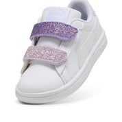 Sneakers Puma Puma Smash 3.0 L Glitter Velcro V Inf Bimba - Bianco
