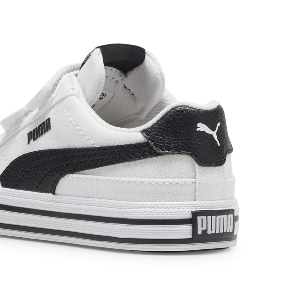 Sneakers Puma Court Classic Vulc Fs V Inf Unisex Bimbo - Bianco