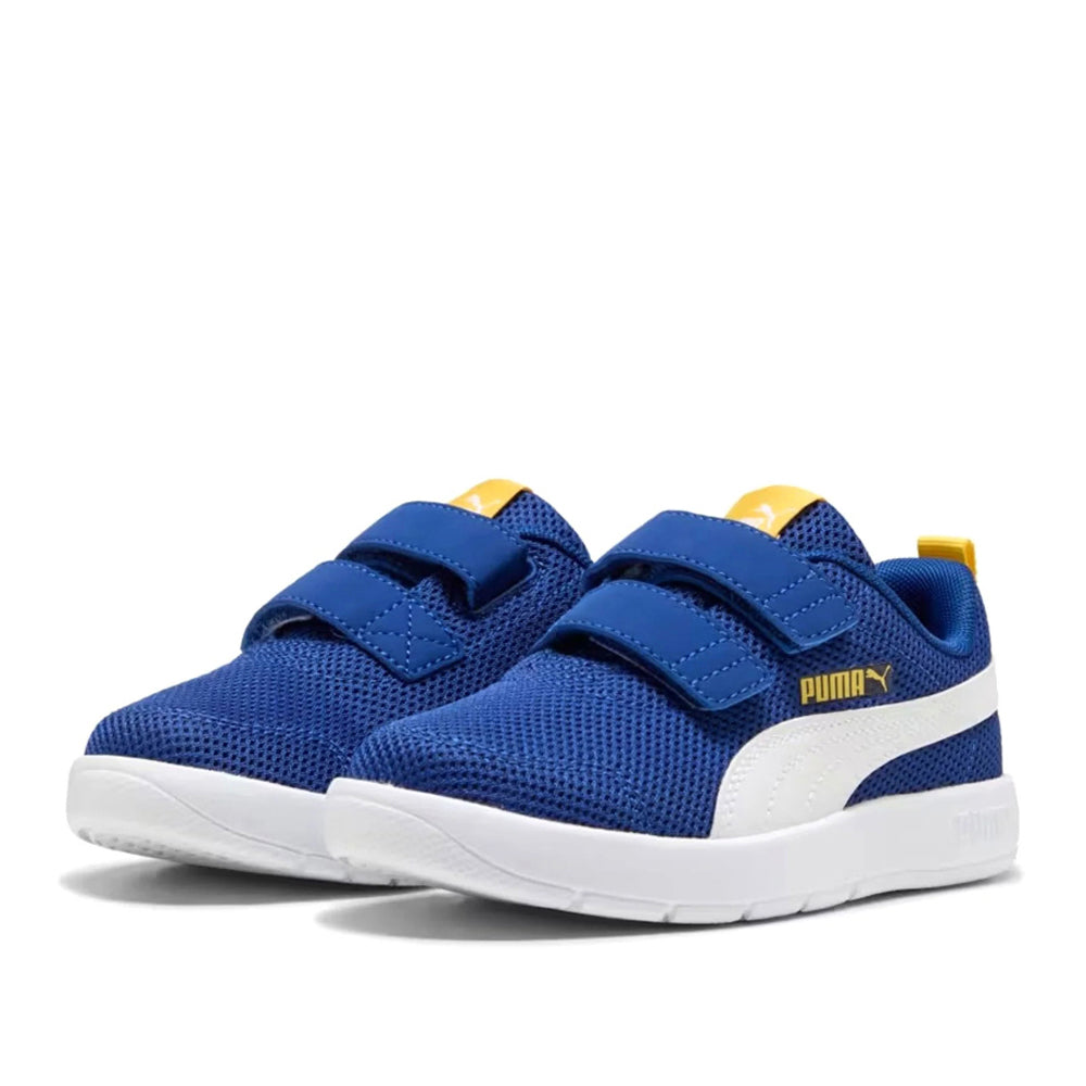 Sneakers Puma Courtflex V3 Mesh ps Unisex Bambino - Blu