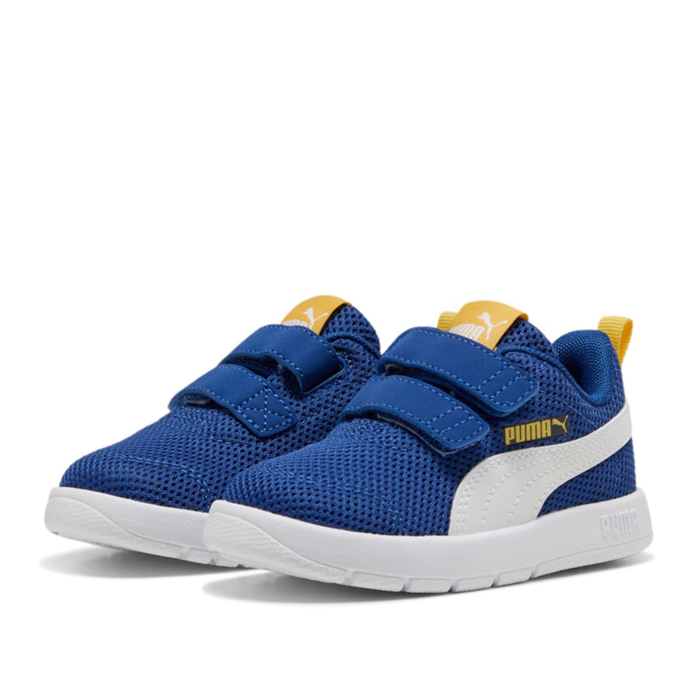 Sneakers Puma Courtflex V3 Mesh Inf Unisex Bimbo - Blu