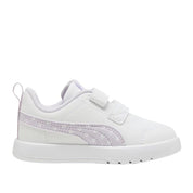 Sneakers Puma Courtflex V3 Dotty V Inf Bimba - Bianco