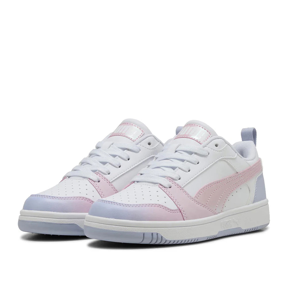 Sneakers Puma Puma Rebound V6 Lo Blurry Dreams jr Ragazza - Bianco