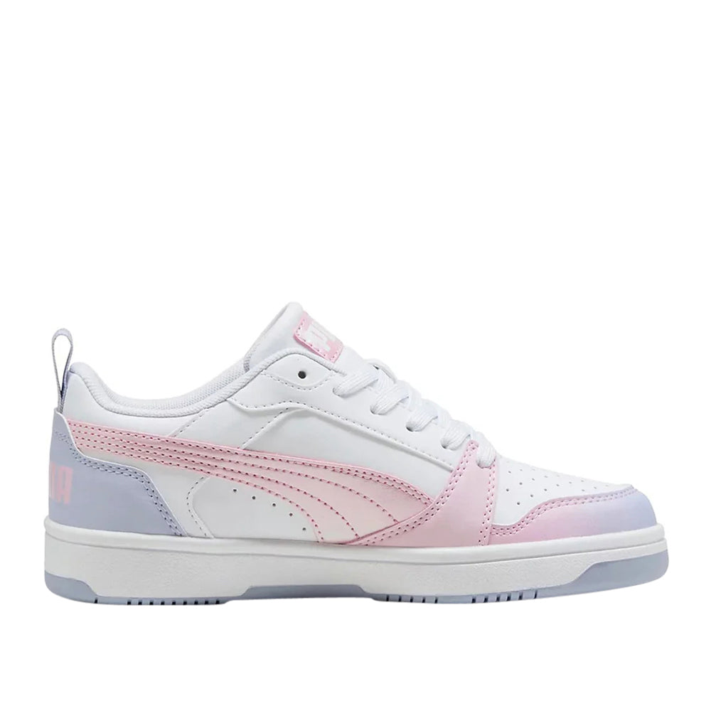 Sneakers Puma Puma Rebound V6 Lo Blurry Dreams jr Ragazza - Bianco
