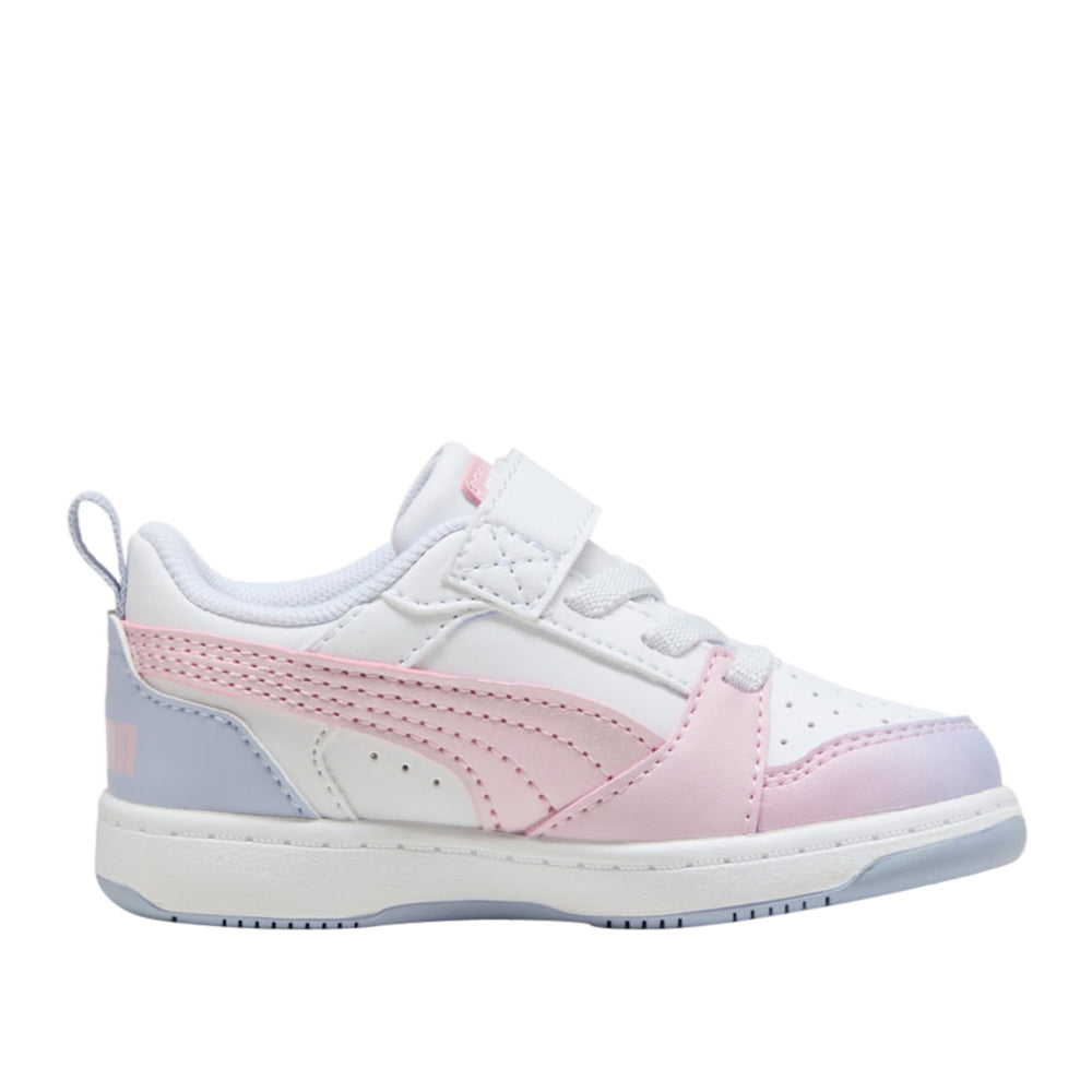 Sneakers Puma Puma Rebound V6 Lo Blurry Dreams Ac+ Inf Bimba - Bianco