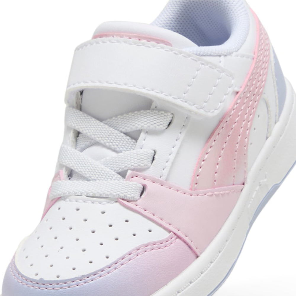 Sneakers Puma Puma Rebound V6 Lo Blurry Dreams Ac+ Inf Bimba - Bianco
