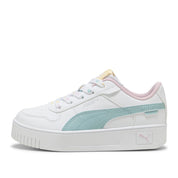 Sneakers Puma Carina Street Lacey ps Bambina - Bianco