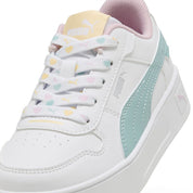 Sneakers Puma Carina Street Lacey ps Bambina - Bianco