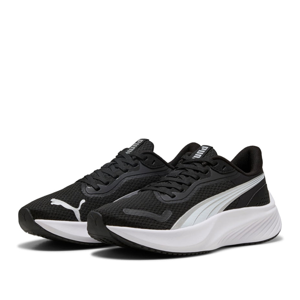 Scarpa Running Puma Pounce Lite jr Unisex Ragazzo - Nero